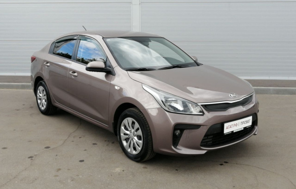 Kia Rio 2018 года с пробегом 75 501 км, фото 1